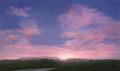 Sunset, Balnakeil, 2004. 56cm by 33cm