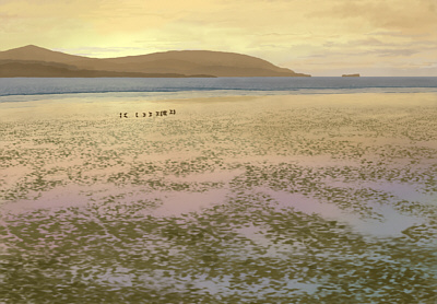 Wet sand, Balnakeil, 2005. 43.5cm by 30.5cm